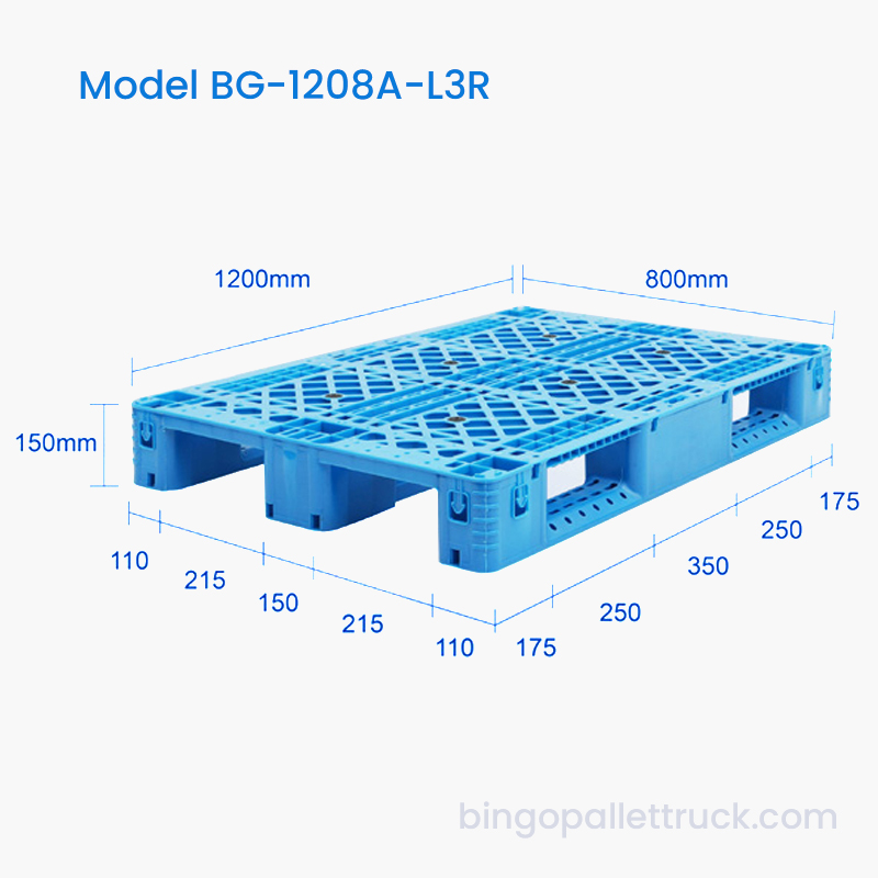 1200x800mm lux Officium III Cursor Plastic Pallet