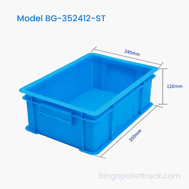 7L Dura Stackable Tote Box pro parvis bonis Delivery