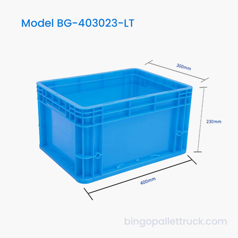 Dustproof 22L Logistics Plastic Box for Indoor PRAECLUSIO