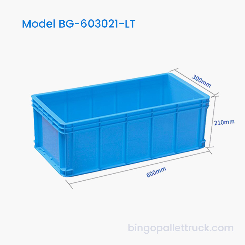 31L HDPE Logistics Plastic Tote Box pro CELLA Sorting