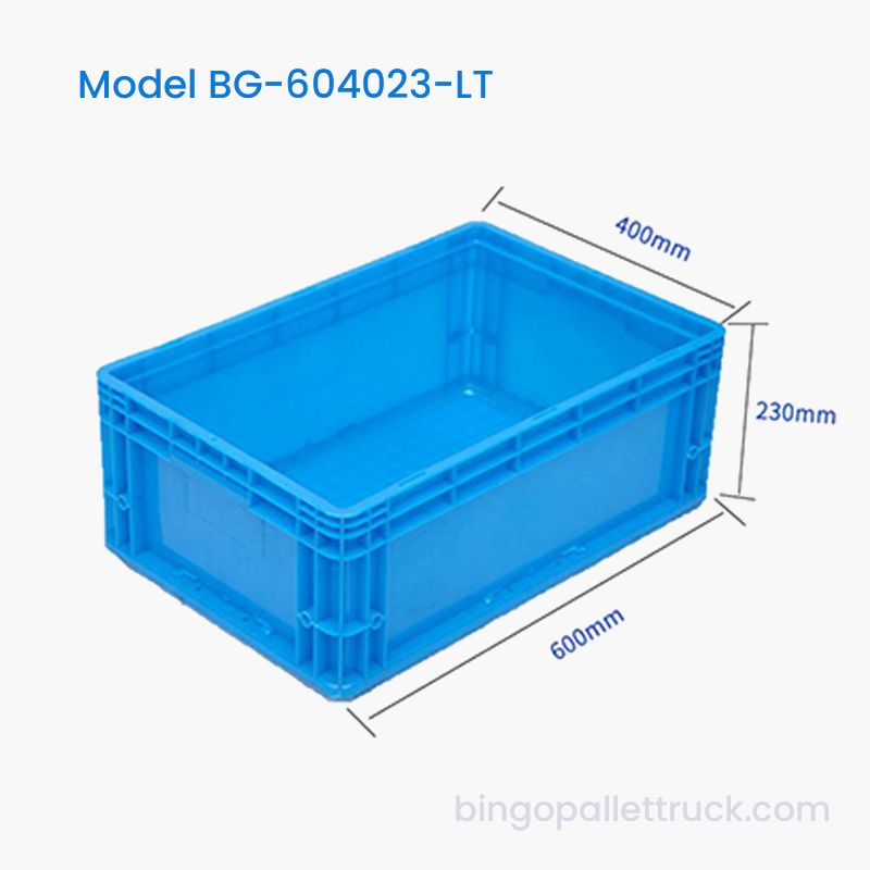 45L Magnae capacitatis Logistics Tote Box for Industrial Cargo