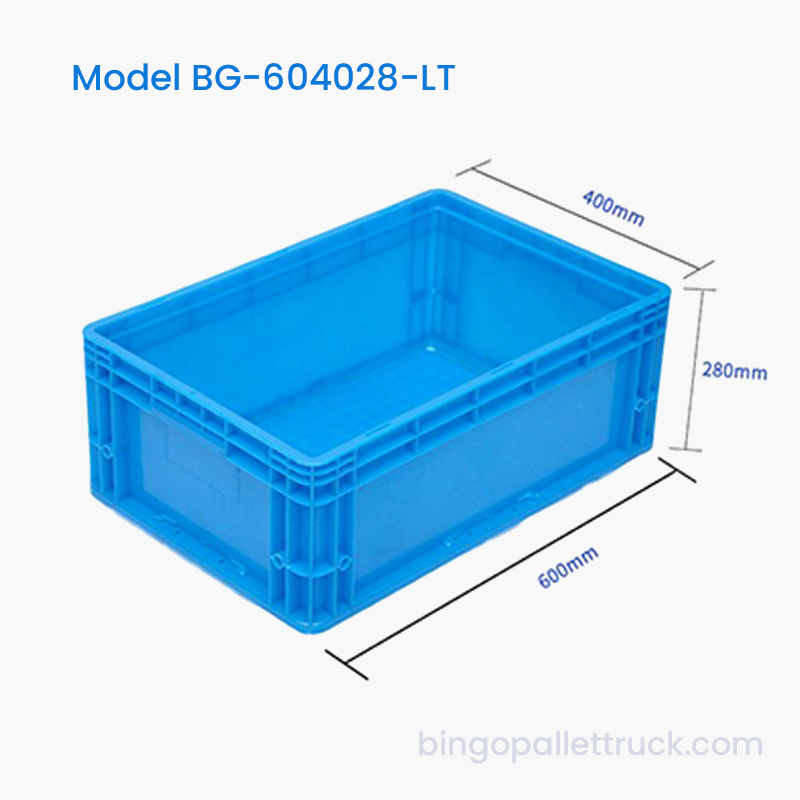 56L Logistics Plastic Tote Box for Fructus ac Vegetabilis Logistics