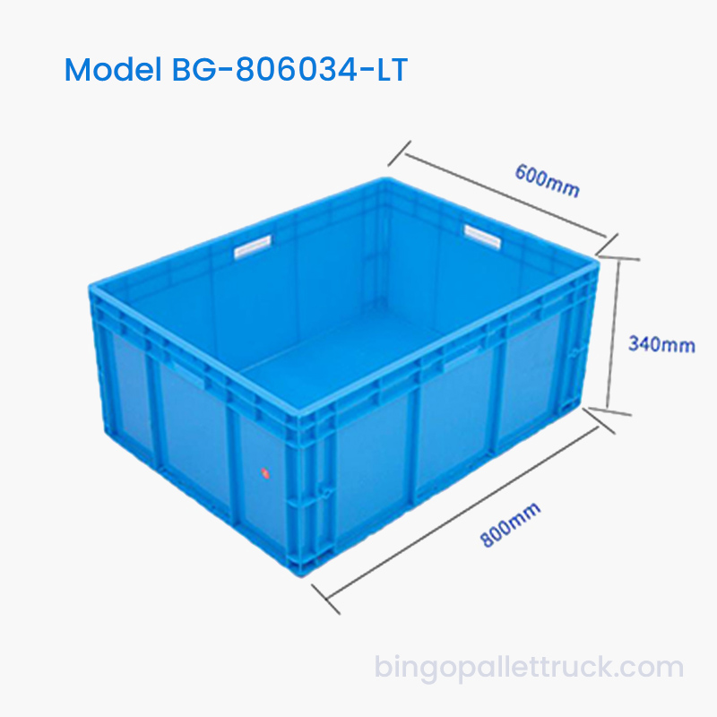139L Sturdy Logistics Tote Box pro Gravis Cargo Transport