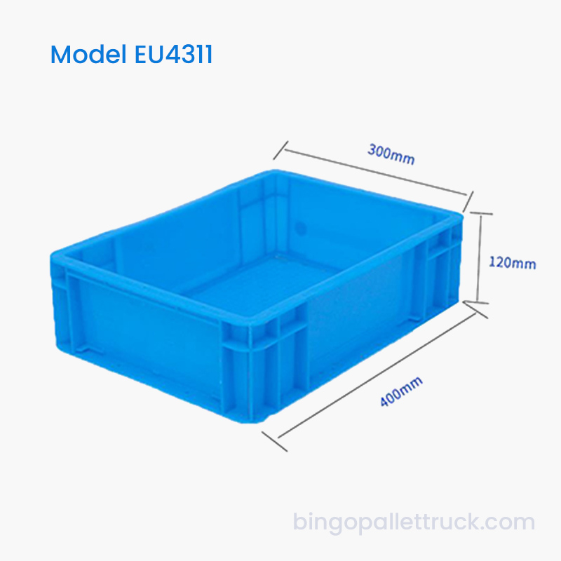 10L EU Standard Tote Box For Supermarket Sundry Goods