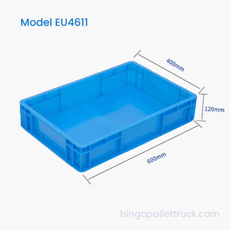 22L EU Plastic Bin pro Fructibus et Vegetabili Logisticis
