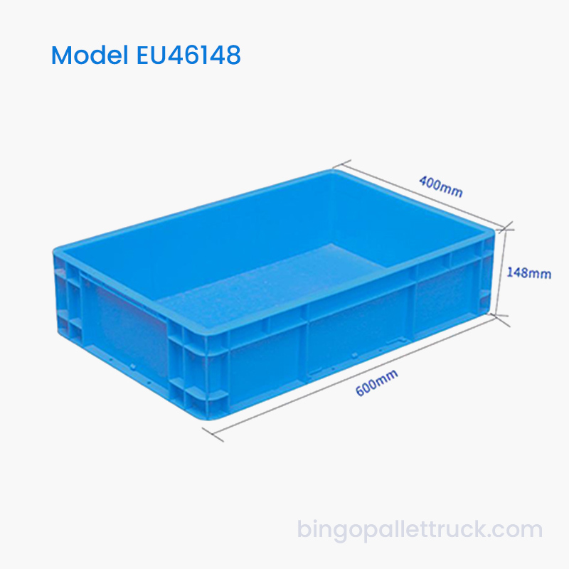 30L Eco Friendly EU Standard Plastic Tote for Industrial Use