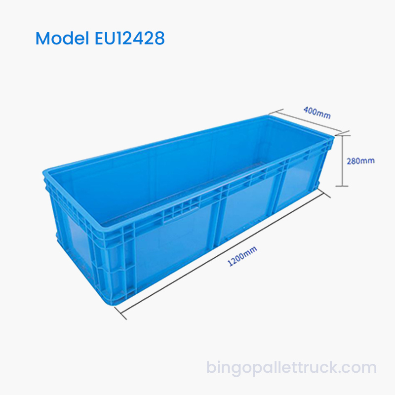 112L Dura EU Tote Bin pro Gravis Mole Bonorum Tractatio