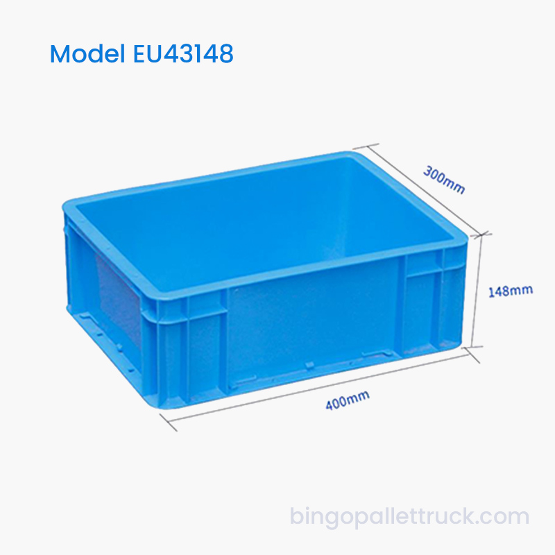 14L EU Plastic Tote Box pro Factory Partibus Repono et Picking