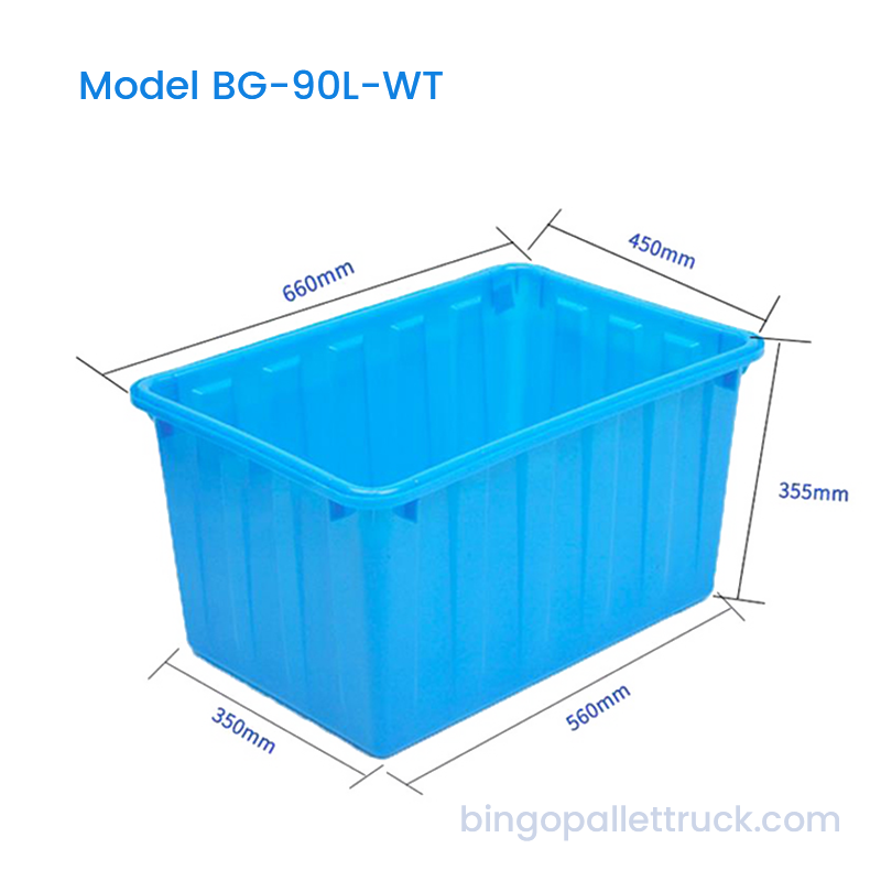90L HDPE Aqua lacus pro domo aqua repono