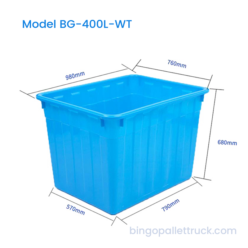 400L Gravis Officium HDPE Aquae Tank pro Logistics et Repono
