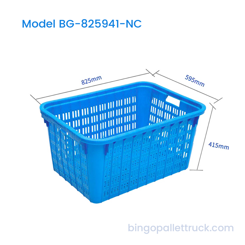 173L Capacitas Nestable Plastic Crate pro CELLA PRAECLUSIO