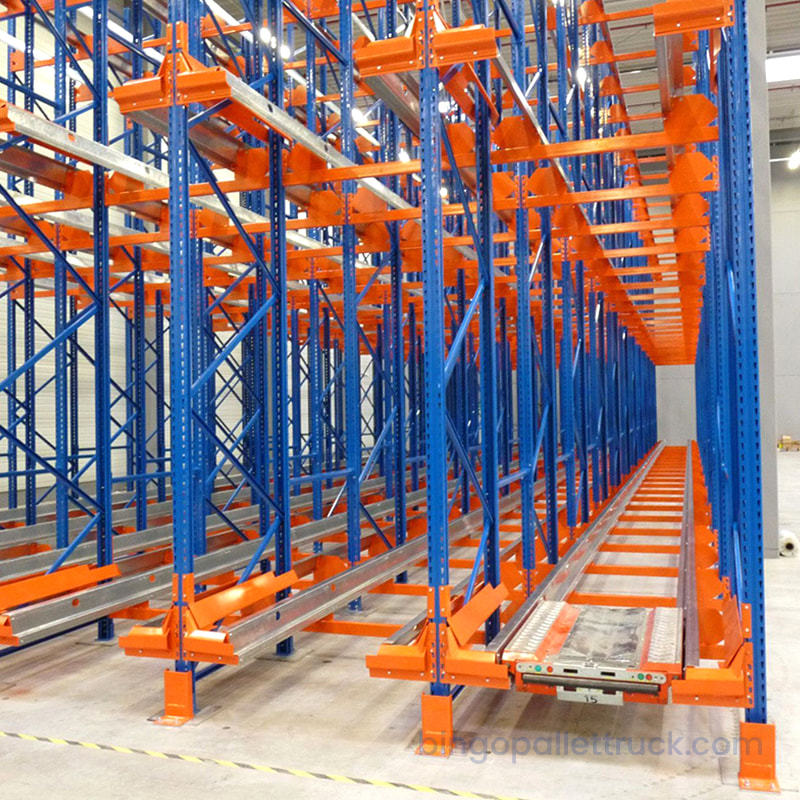 Customized Shuttle Pallet Racking for Intelligent Gravis-Officium Automated Storage Solution