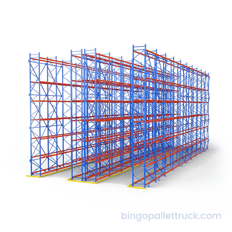 Customized High Density Narrow Aisle Racking Selective PRAECLUSIO System for Limited Space