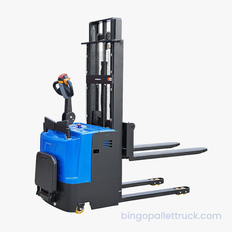 2000kg Battery Powered EPS Electric Stand-on Stacker